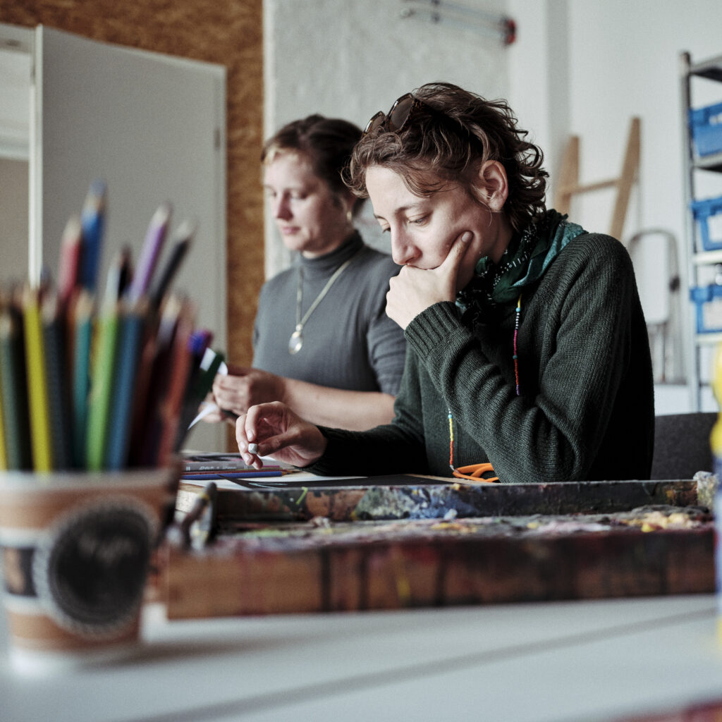 Offenes Atelier für Malen, Zeichnen und kreatives Gestalten in Berlin